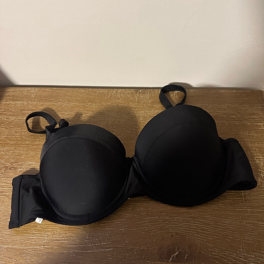 AdoreMe Black Bikini Top